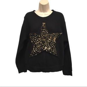 Black free People fleece pullover